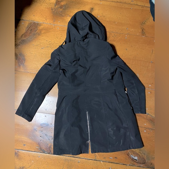 Miss Sixty jacket with detachable removable hood black size medium - Picture 2 of 5